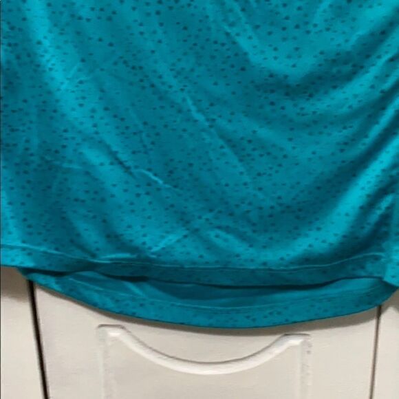 Nike Dri-fit Running Teal athletic Top size S - Picture 3 of 8